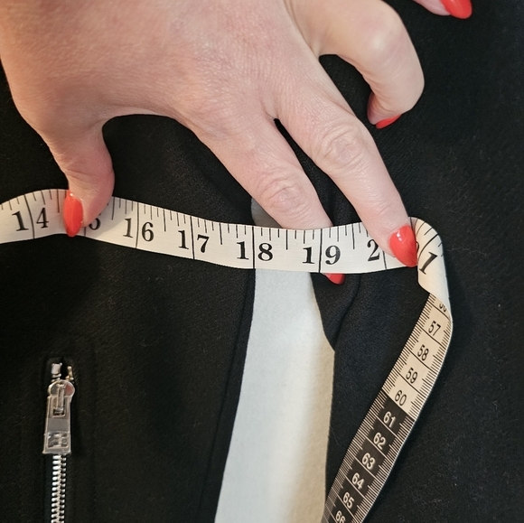 Madewell Sherpa-Collar Asymmetric Zip-Front Jacket Size XS NWT - Picture 9 of 10